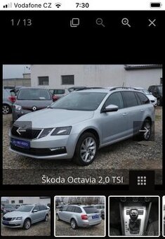 Škoda Octavia 3 facelift 2tsi 140kw dsg 4x4