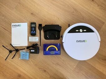 EVOLVEO RoboTrex H6, robotický vysavač, stírání vodou, nabíj