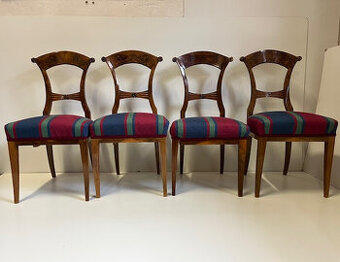 Čtyři židle biedermeier - originál. - 1