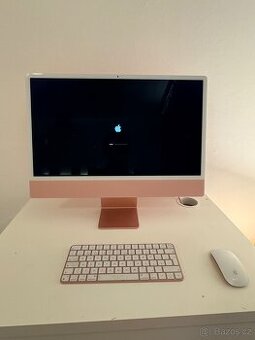 Prodám zánovní iMac M1/2021/ 8 GB/ 250 GB