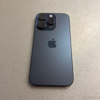 iPhone 15 Pro 128GB, 100% baterie, jako nový