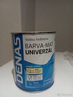 DENAS BARVA-MAT UNIVERZÁL KRÉMOVÁ