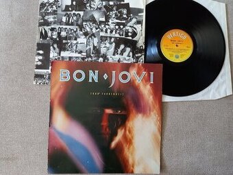 BON JOVI “ 7800 Fahrenheit”/Vertigo 1985/ orig. vnut. ob/tex