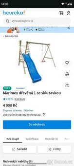 Houpacka se skluzavkou
