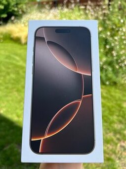 Nový iPhone 16 Pro Max 256gb Desert Titanium