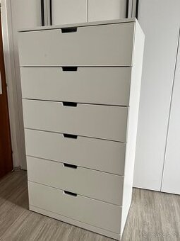 Komoda IKEA Nordli 6 zásuvek