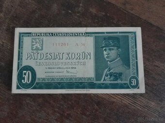 50 korun Štefánik 1948
