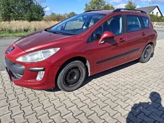 308 COMBI 1,4 BENZÍN 70 KW KLIMATIZACE