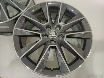 NOVÉ Alu kola ŠKODA 5x100 R17 ET46