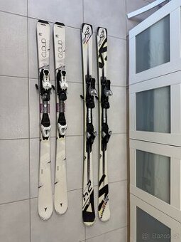 Lyže Salomon 24hours Powerline 170 a dámské Atomic 148