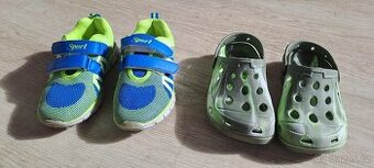 Boty tenisky 31, kroksy 32/33