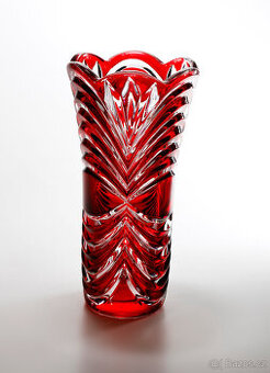 retro skleněná váza