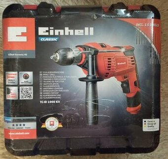 Příklepová vrtačka Einhell+ sada vrtáků