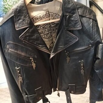 Kožená bunda Harley Davidson