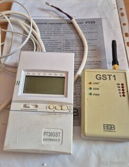 Prostorový termostat PT30 + komunikátor GST1