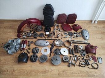 Prodám díly na Jawa 250/353 kývačka a jawa 250/559 panelka