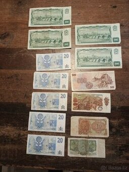 Prodám staré bankovky