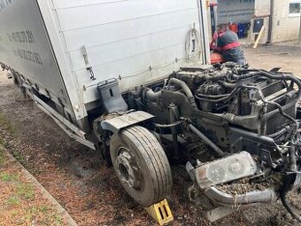 Daf LF 55 rám, převodovka, nádrž, kardan,