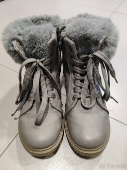 Zimní dívčí boty vel. 38