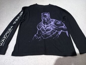 Oversize triko Wakanda Marvel vel. 146 dlouhy rukav