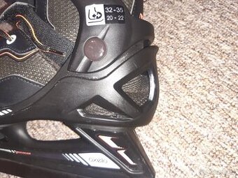 Dětské zimní brusle Oxelo, nastavitelné, 32-35.