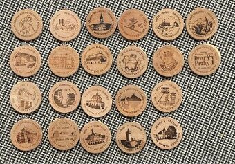 Sběratelské známky 22ks