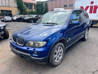 Bmw x5 e53 3.0d facelift LeMans Blau na díly