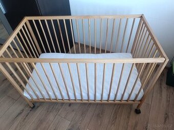 Dětská postýlka s matrací ikea nová