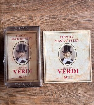 sada 3 ks audio kazet (MC) Giuseppe Verdi