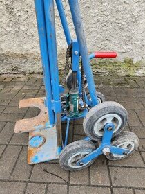 Rudl schodolez na tlakové láhve