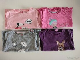 Dětské triko dl. rukáv vel. 86, 92