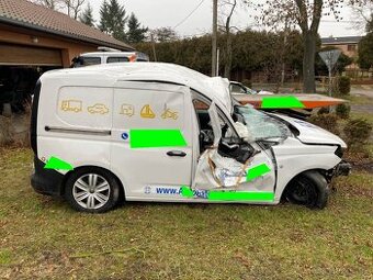 VW Caddy 5K skříňový vůz bílá DTRE UWX