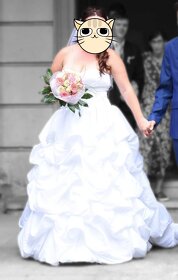 Svatební šaty 40-44 velikost