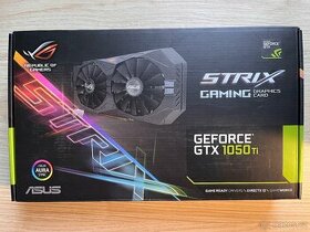 grafická karta ASUS GeForce GTX 1050Ti STRIX 4GB