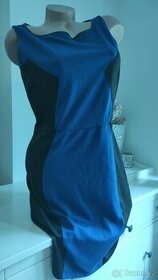 Nové modro černé šaty Orsay vel 38
