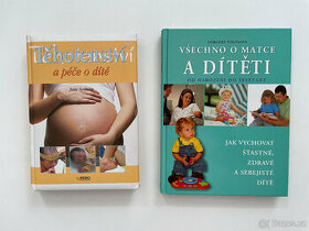 2 x knížka Těhotenství a péče o dítě