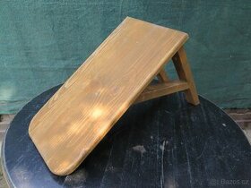 nástěnný stolek pro (balkon nebo terasu) - masivní dřevo