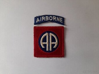 Nášivku US Army 82.výsadková divize AIRBORNE WWII č1