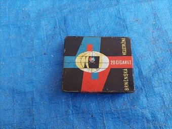 Plechová krabička Brněnská veletržní 20 cigaret