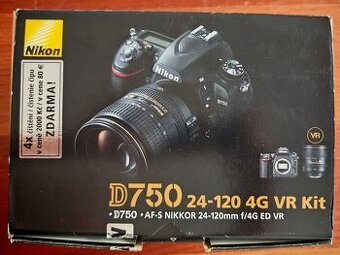 Nikon D750 a další fotovýbava od 2990,-