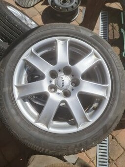 Alu 5x110 ET 40 7Jx16H2, pneu 205/55 R16