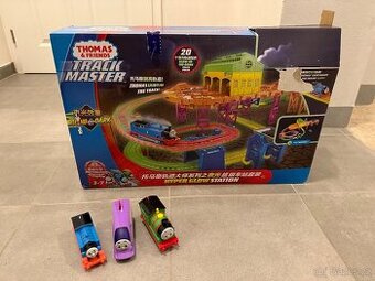 Fisher Price Mašinka Tomáš svítící dráha + mašinky - 1