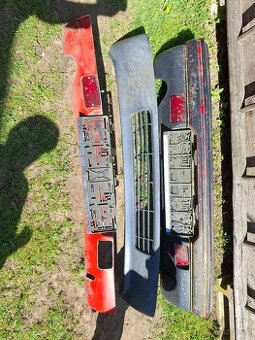 Zadní nárazník a přední a zadní spoiler Peugeot 205