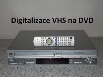 ⚠️VHS-DVD rekordér Panasonic DMR ES30