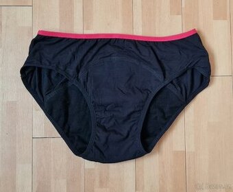 Menstruační kalhotky merino/tencel XL