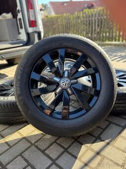ORIGINÁL Alu Volkswagen ARAGON R16, 5x112 - TOP STAV, LETNÍ