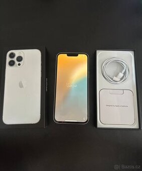 iPhone 13 Pro Max 128 GB - Stříbrný
