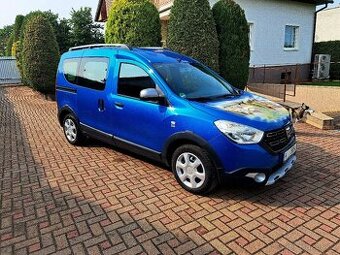 Dacia Dokker Stepway 1.5dci,03/2018,krásný stav, serviska