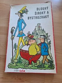 Retro hra DLOUHÝ, ŠIROKÝ A BYSTROZRAKÝ