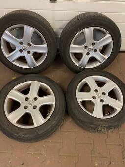 Litá ALU kola Peugeot 307 R16 4x108 ET31 205/55R16